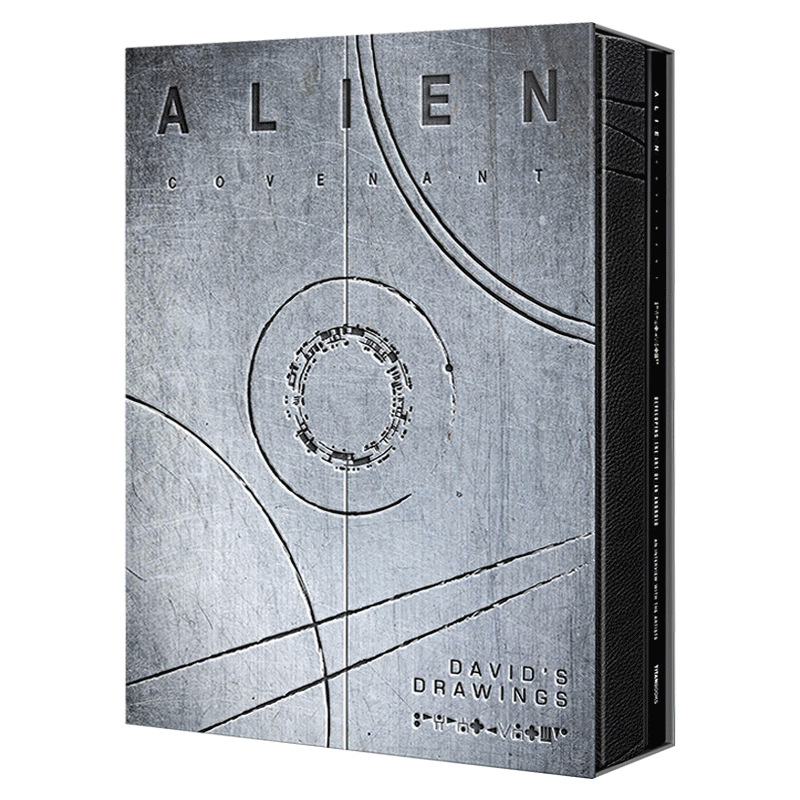 异形契约 大卫手稿 alien covenant davids drawings 英文原版书