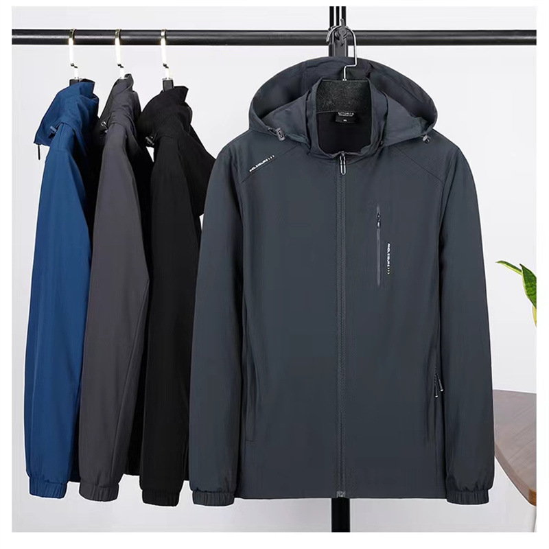 2023春季新款品牌剪标男装风衣外贸折扣尾货男式夹克地摊男士外套