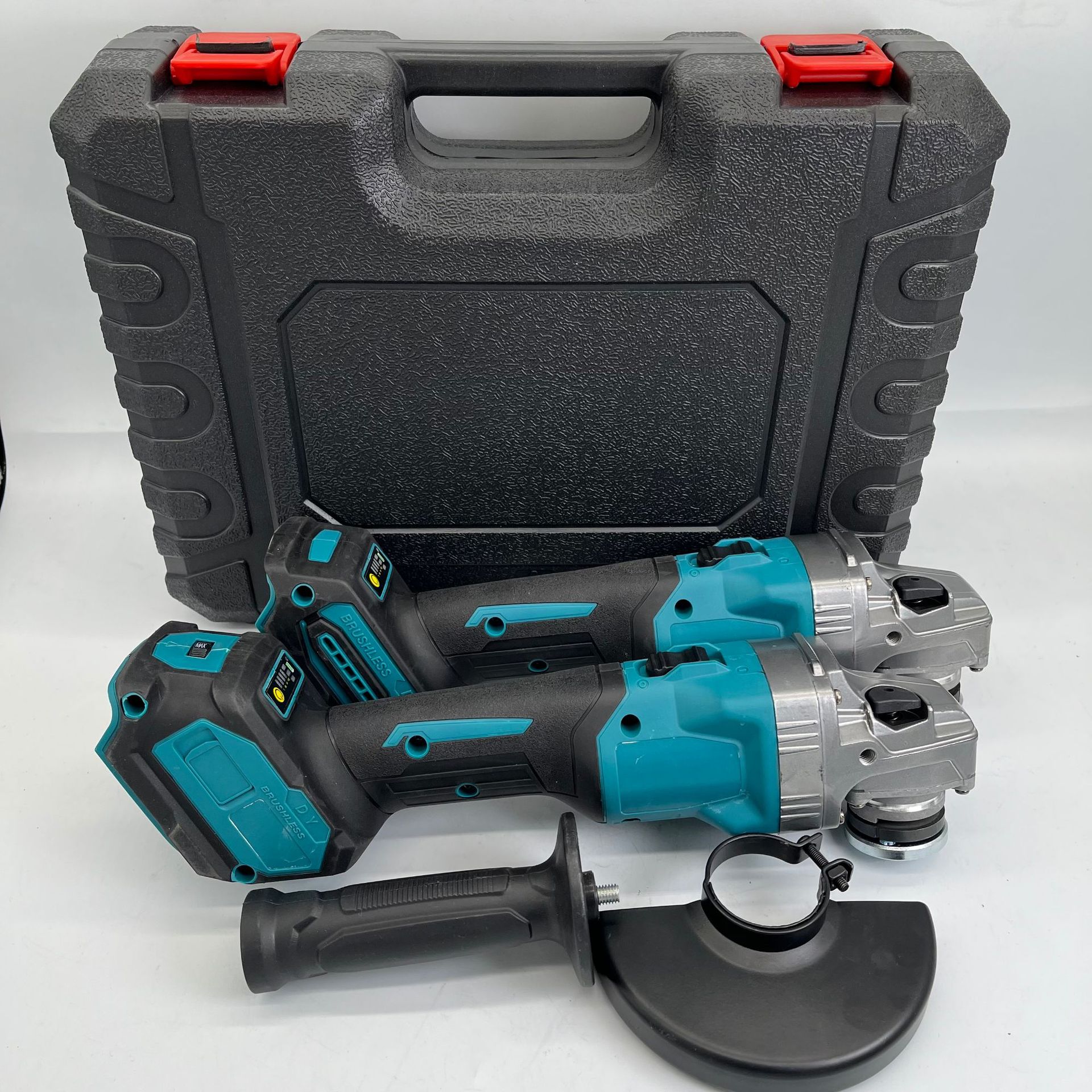 新款无刷充电式锂电角磨机多功能切割机手砂轮无线抛光机电动工具