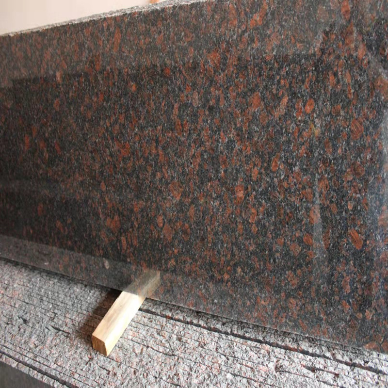 新款英国棕大理石外墙干挂 别墅楼宇酒店室内地铺砖 红色楼梯踏步