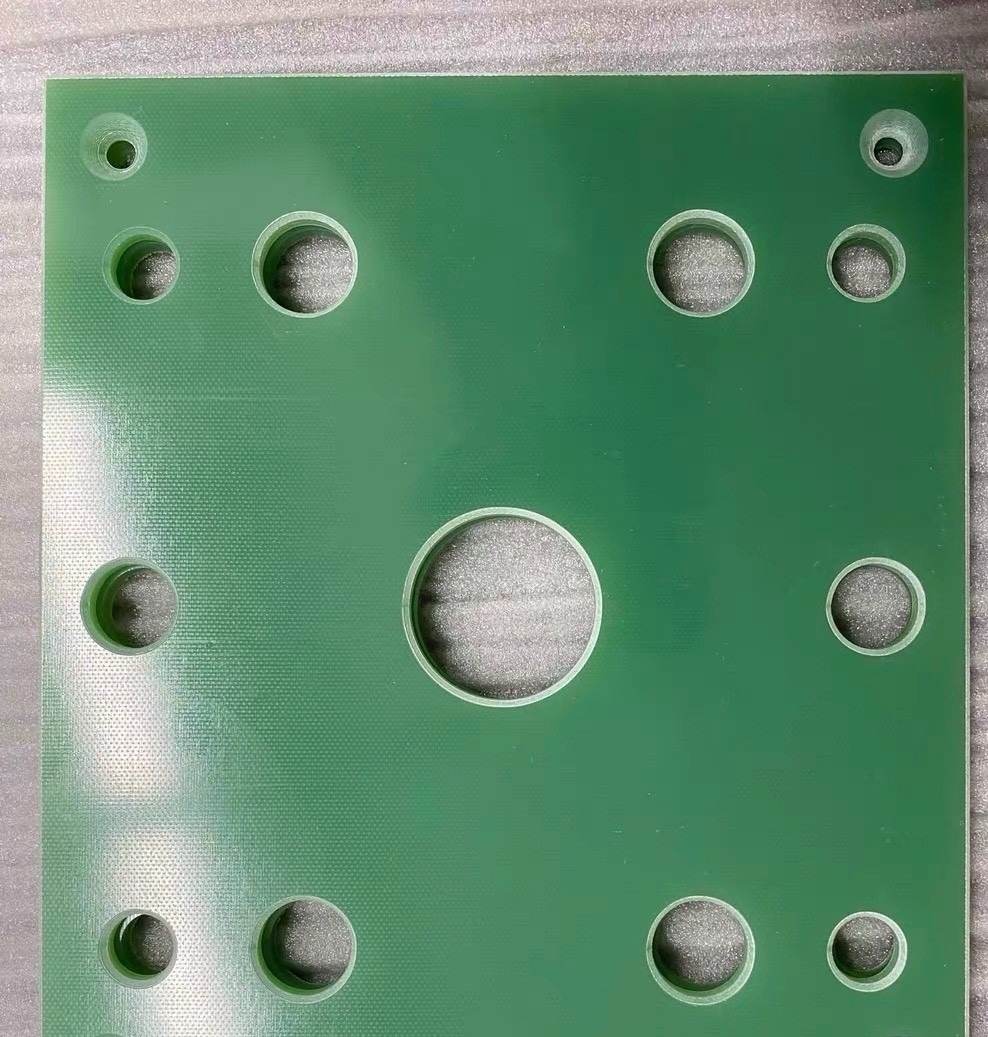 工厂供应fr-4水绿色玻纤板ab级环氧树脂纤维板黄色3240环氧绝缘板