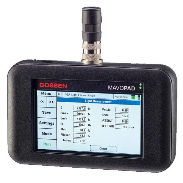 德国gossen高森 led灯具频闪仪 光闪烁计 闪变指数频闪效应测试仪