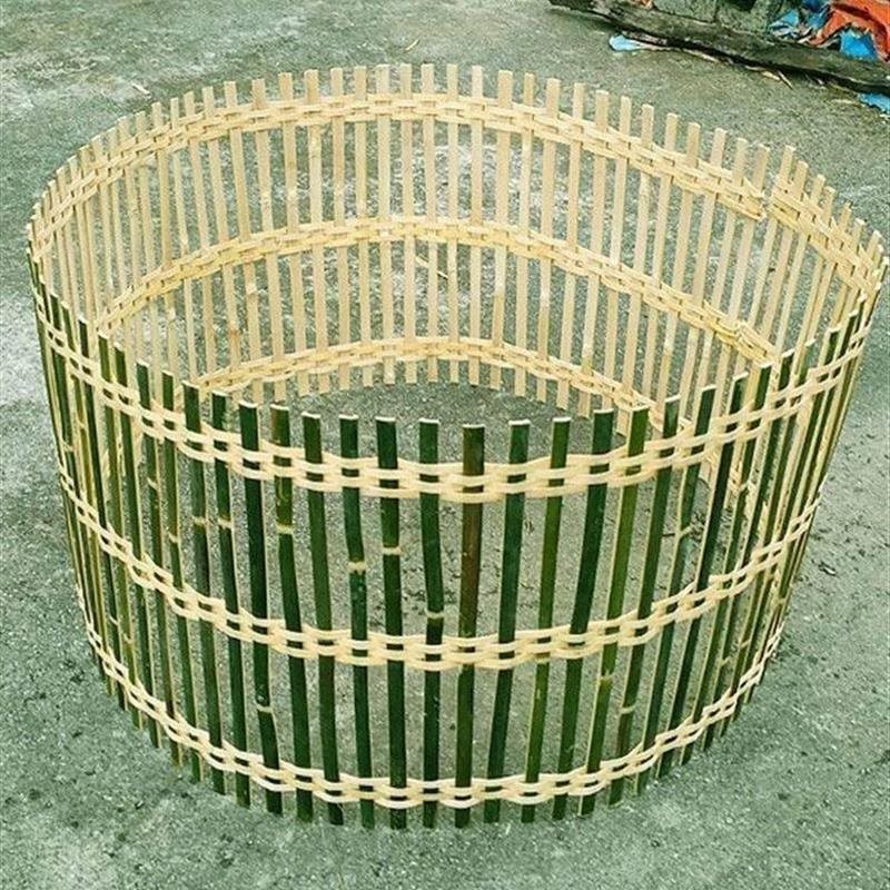 bamboo woven chicken fence purse net enclosure fence bamboo woven chicken duck goose bamboo fence vegetable garden nursery durable