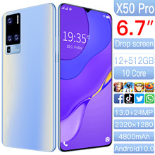 跨境手机X50 Pro新款大屏幕国产安卓智能手机3+32GB 厂家海外代发