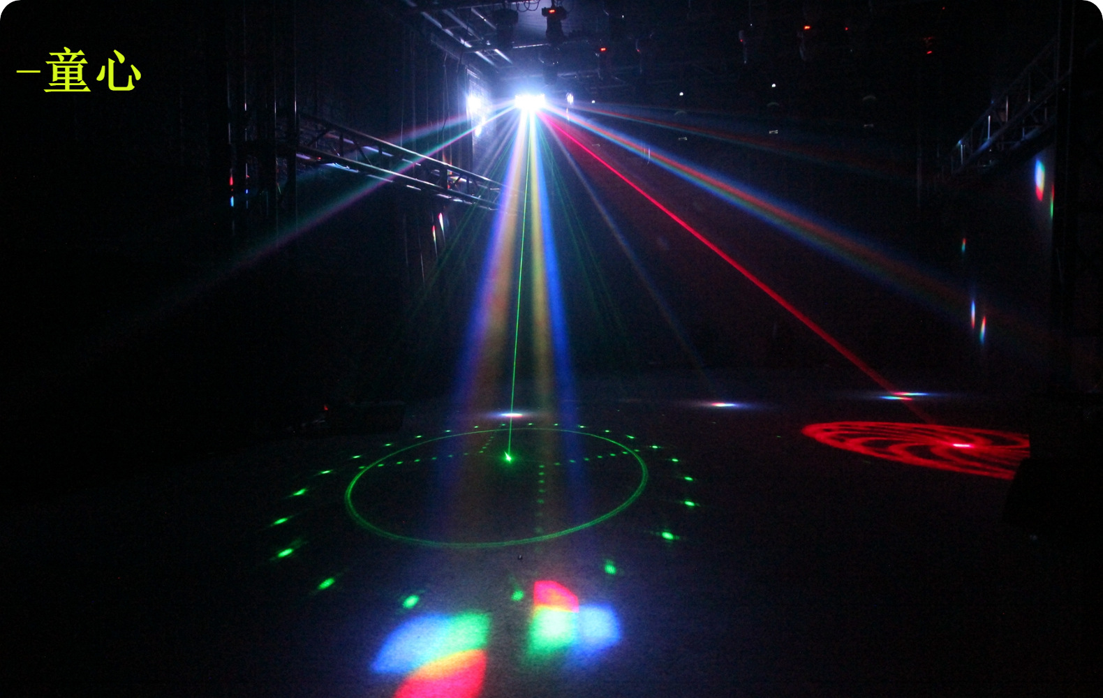 双层激光蝴蝶灯效果彩灯频闪爆闪闪光灯夜店酒吧舞台婚庆包房灯光