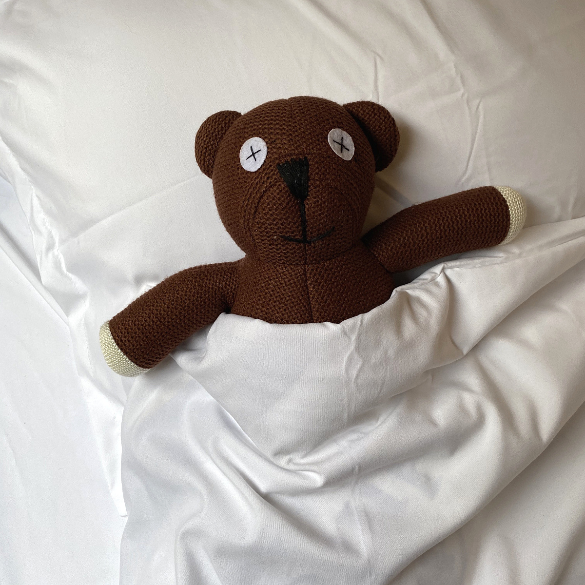 ins风mr.been憨豆先生的小熊泰迪熊可爱熊卡通毛绒玩具公仔娃娃