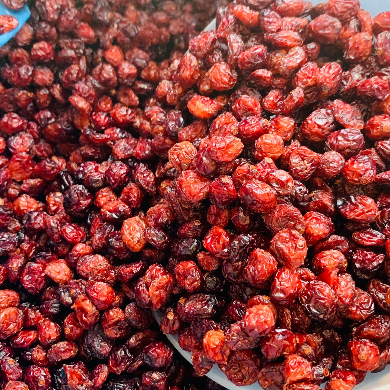 (美国)优鲜沛蔓越莓切片鲜红果干 整粒暗红果干11.34公斤批发