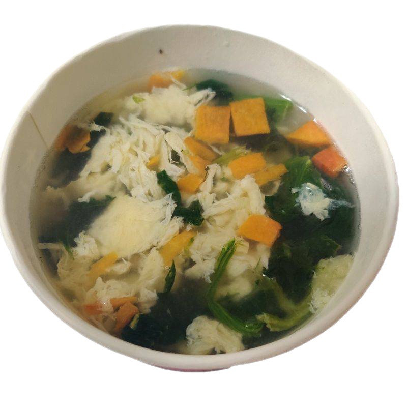 kfc肯德基芙蓉鲜蔬汤蔬菜汤菠菜蛋花汤9克即食立小包装正品包批发