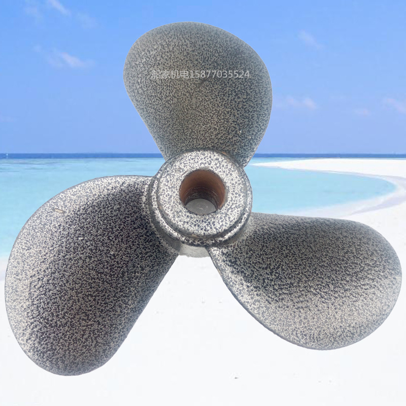 5匹铸钢螺旋桨叶汽油船用推进器发动机竹筏船外挂机-阿里巴巴