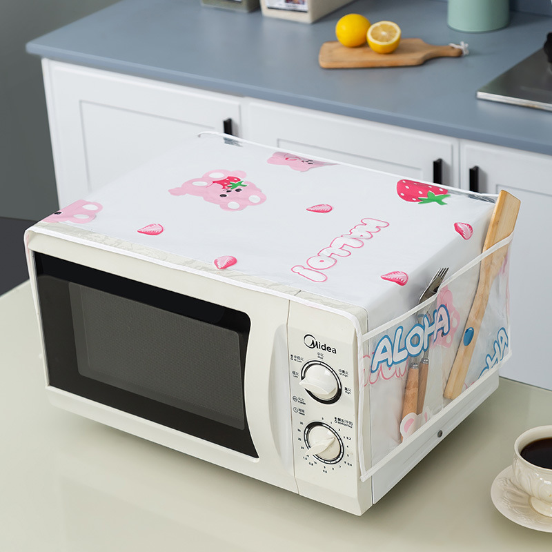 Fabric Microwave Oven Dust Cover