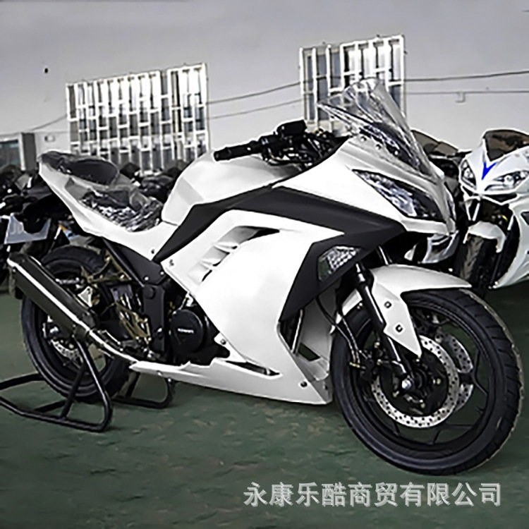 宝雕小忍者摩托车大跑车街车燃油男女整车机车地平线公路赛可上牌