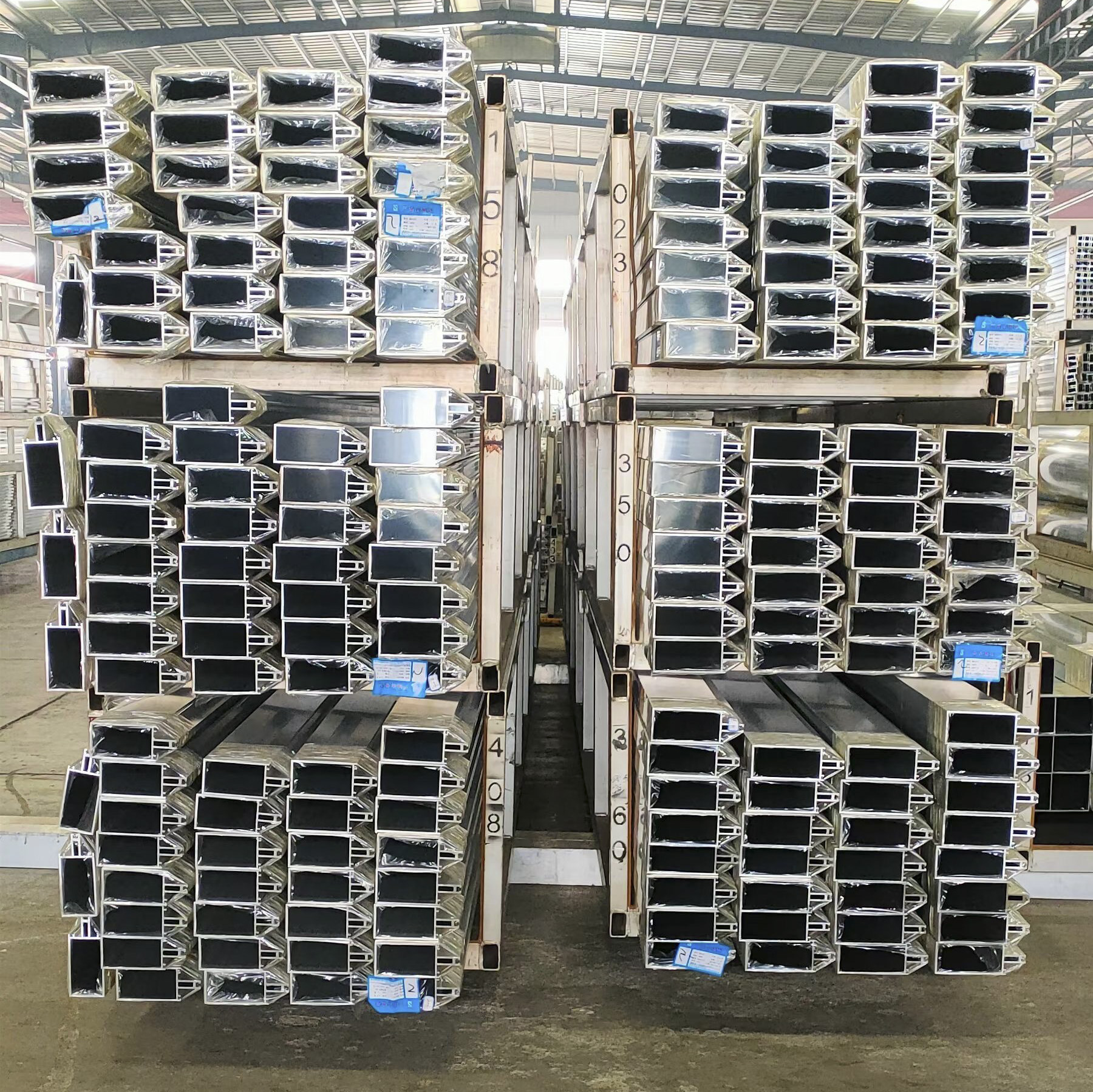 广东现货幕墙铝型材 160明框玻璃幕墙型材 3.0壁厚幕墙立柱铝型材