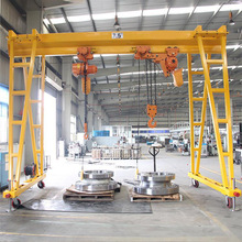 工厂定制移动式龙门架 运行平稳移动式龙门架 4吨移动式龙门架