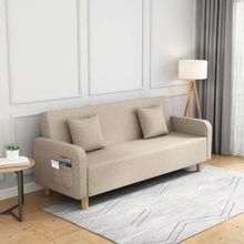 小户型沙发出租房两用床公寓客厅可折叠双人三人简易布艺懒人沙发