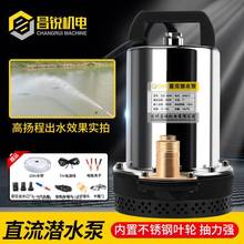 直流潜水泵12V24V 48V60伏家用电动车电瓶小型农用浇地灌溉抽水机