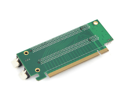 e5广达双子星2011 pci-e 16x一分二转接卡横向显卡转接卡x79