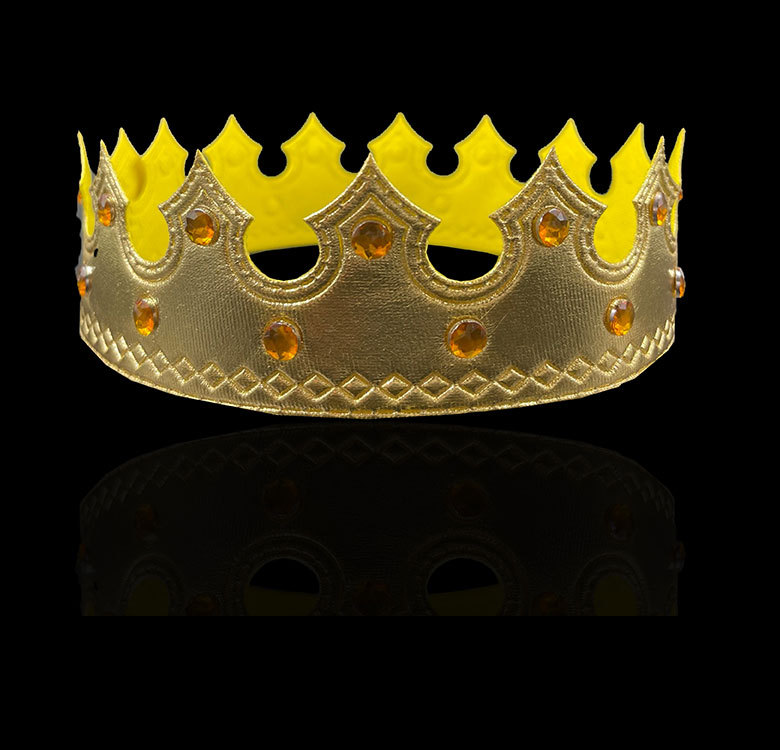 王子皇冠头饰儿童男孩聚会生日主题派对国王王冠舞台话剧演出道具