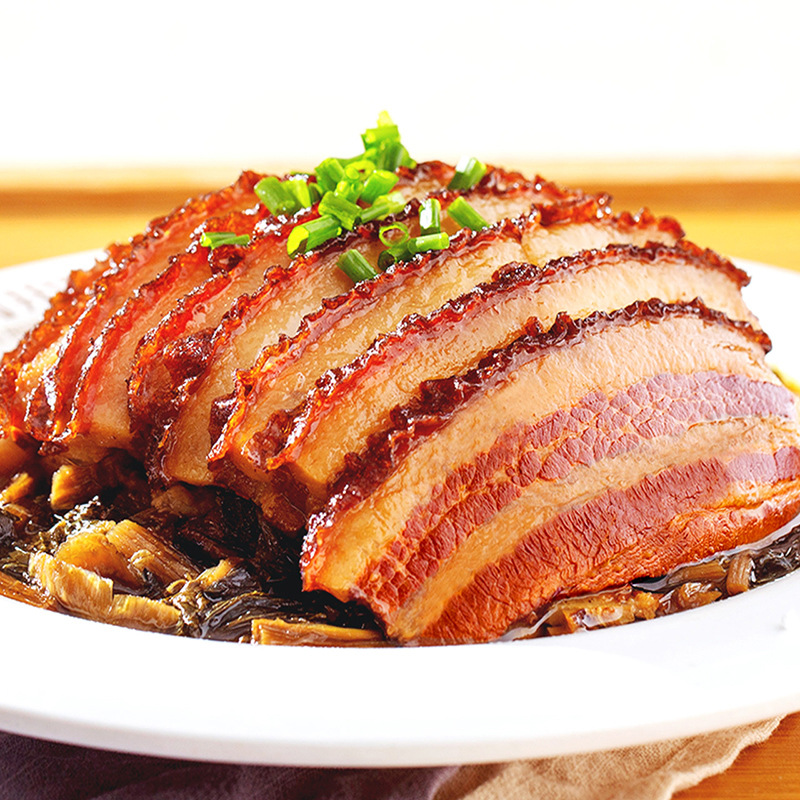 梅菜扣肉虎皮五花红烧肉熟食真空碗装加热即食肉食半成品美食商用