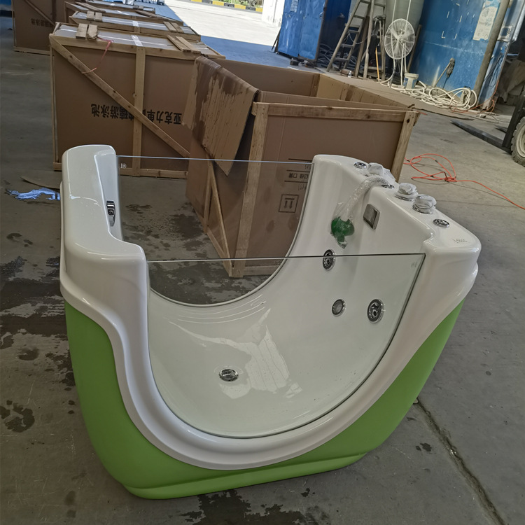 婴儿沐浴池 小游泳池 整体式亚克力婴幼儿游泳设备 小孩洗澡缸