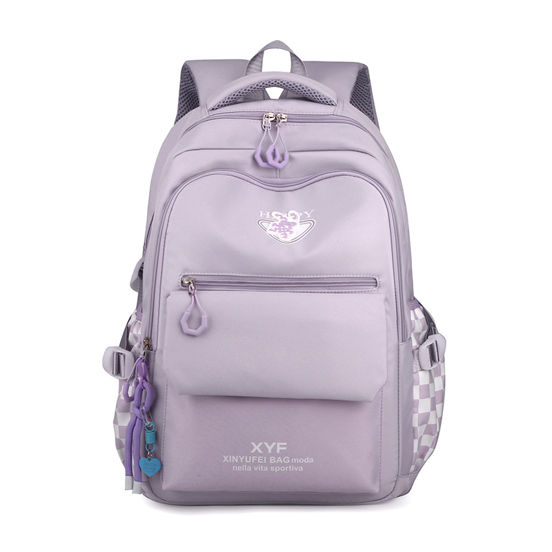 New Schoolbag Student Schoolbag Sixth Grade Girl Lightweight Backpack