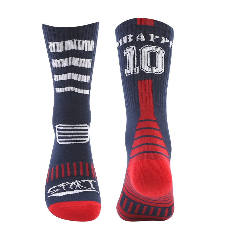 Long Tube Soccer Socks Thin Sports Men Socks New Club World Cup Sweat-Absorbent Wear-Resistant Soccer Socks