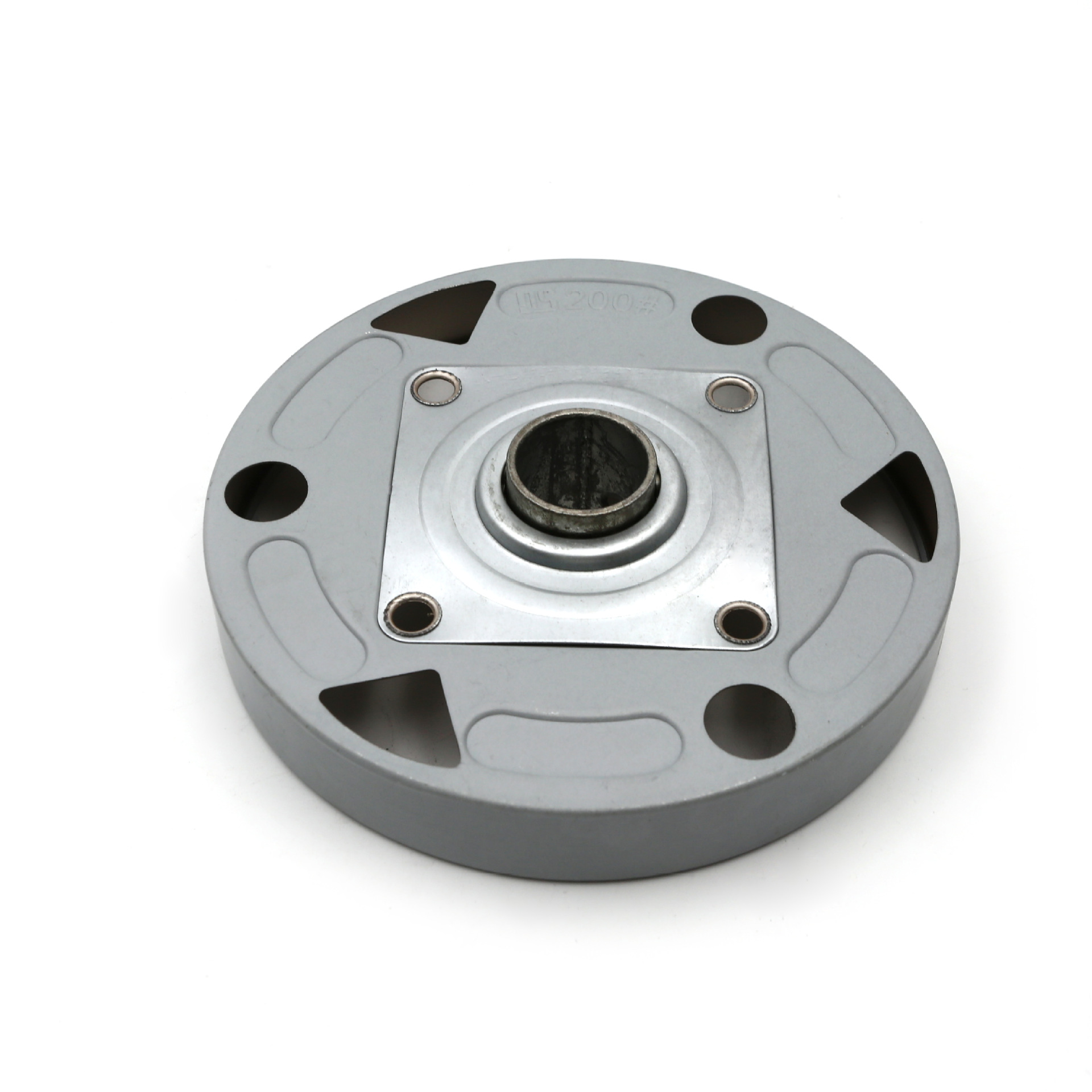 厂家批发电动卷闸门配件飞轮盘快速卷帘门配件飞轮传动盒200*1寸