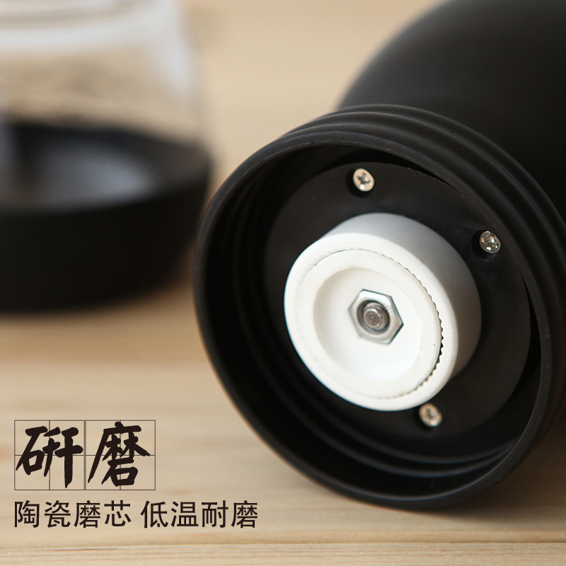 Manual Grinding Machines Manual Coffee Machine Glass Fully Washable Coffee Grinder Coffee Bean Grinder Hand Crank