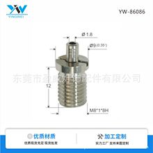 霓虹灯具吊线锁线器外牙m8拉力头吊灯钢丝绳吊绳卡线器灯饰照明