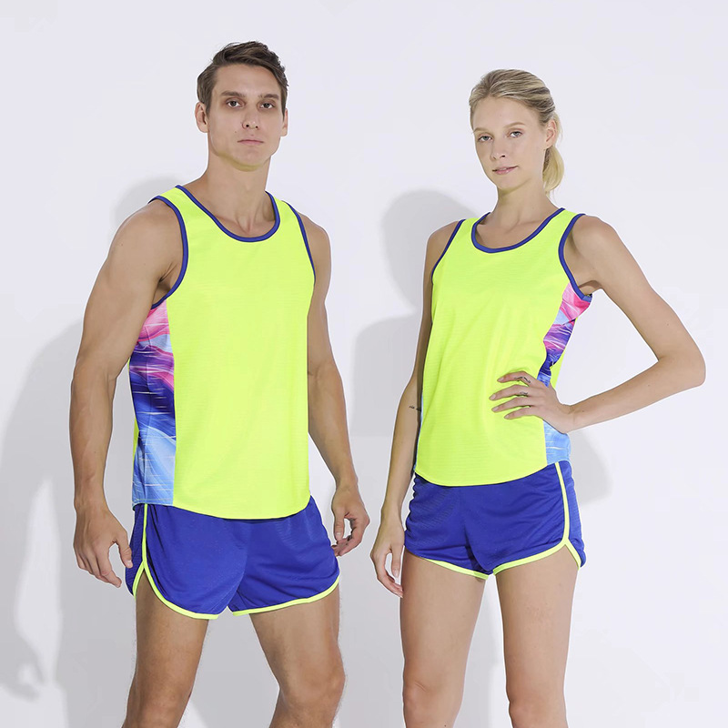 一件代发学生运动服装定 制田径运动服套装男女夏体育跑步服装