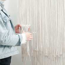 北欧编织挂毯流苏装饰卧室背景壁挂创意家居墙面壁毯婚庆布置挂件