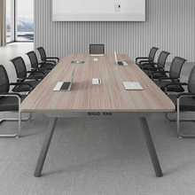 大办公桌椅组合小型洽谈桌多人办公桌家具培训桌办公室会议桌长桌