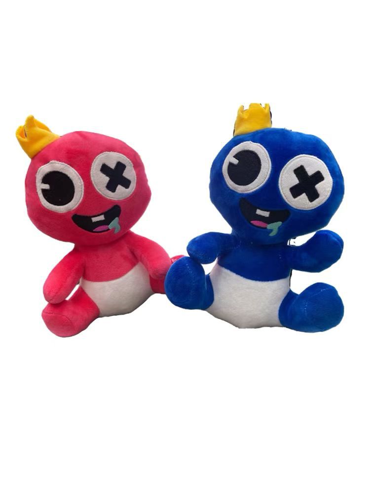 Cross-Border Spot Game Rainbow Friend 2 Rainbow Partner 2 Little Blue Man Plush Toy Doll Doll