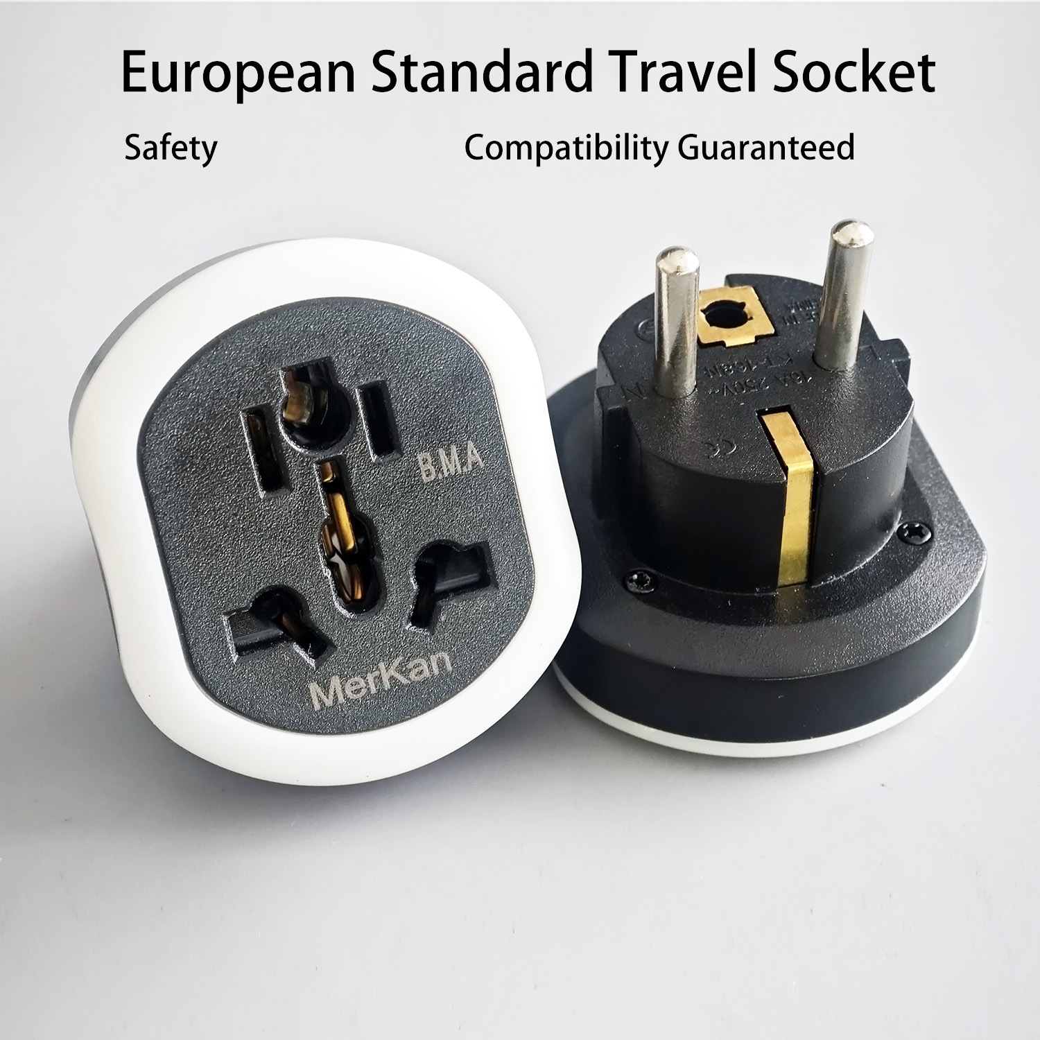 旅行转换器Travel adaptor欧标转多功能插座欧洲德国法国俄罗斯