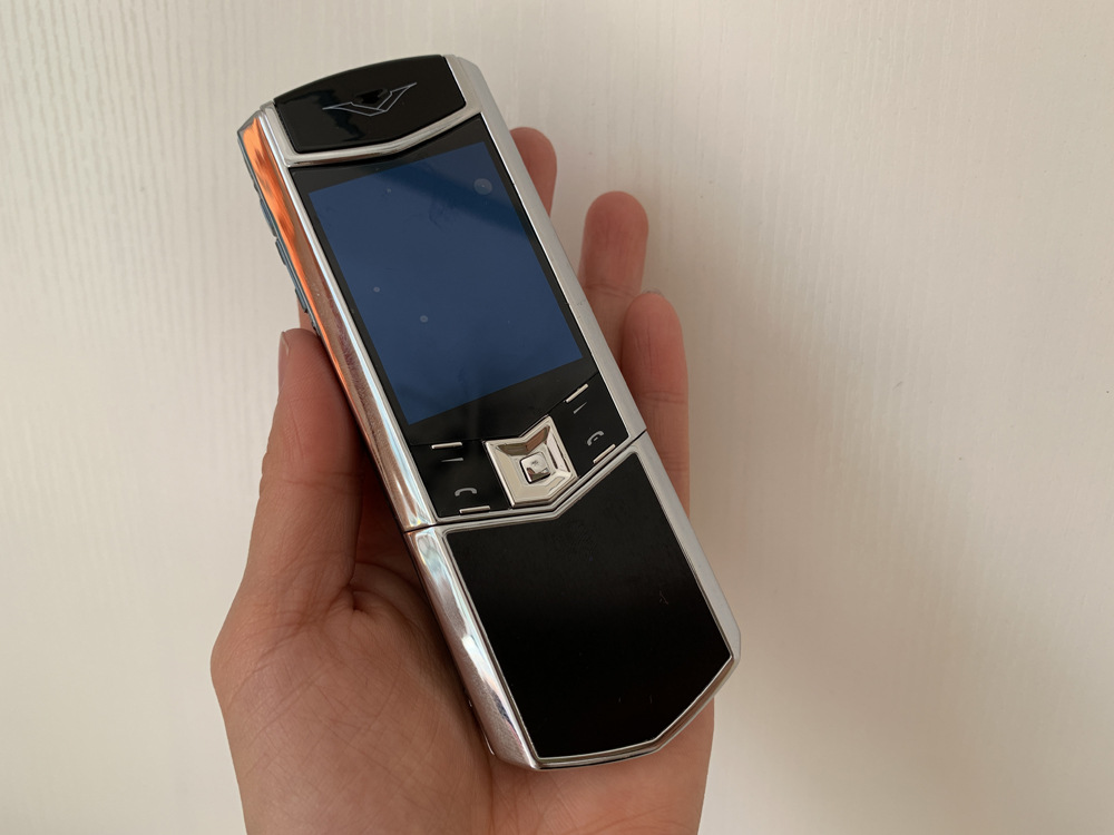 vertu威图手机v8蓝宝石玻璃屏滑盖功能备用机按键手机老年人手机