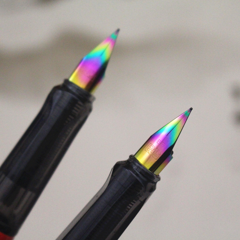 北极光礼盒套装钢笔ef炫彩笔尖卡通动漫中小学生正姿钢笔文具批发