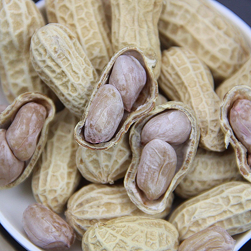 宽嘴水煮花生原味带壳熟花生大包坚果炒货年货零食小吃福建特产