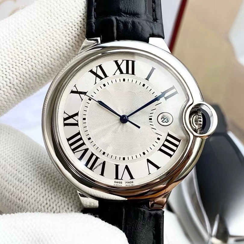 全自动机械手表蓝气球 山度士 捷豹 坦克 钥匙 pond 精钢 小皮带-阿里