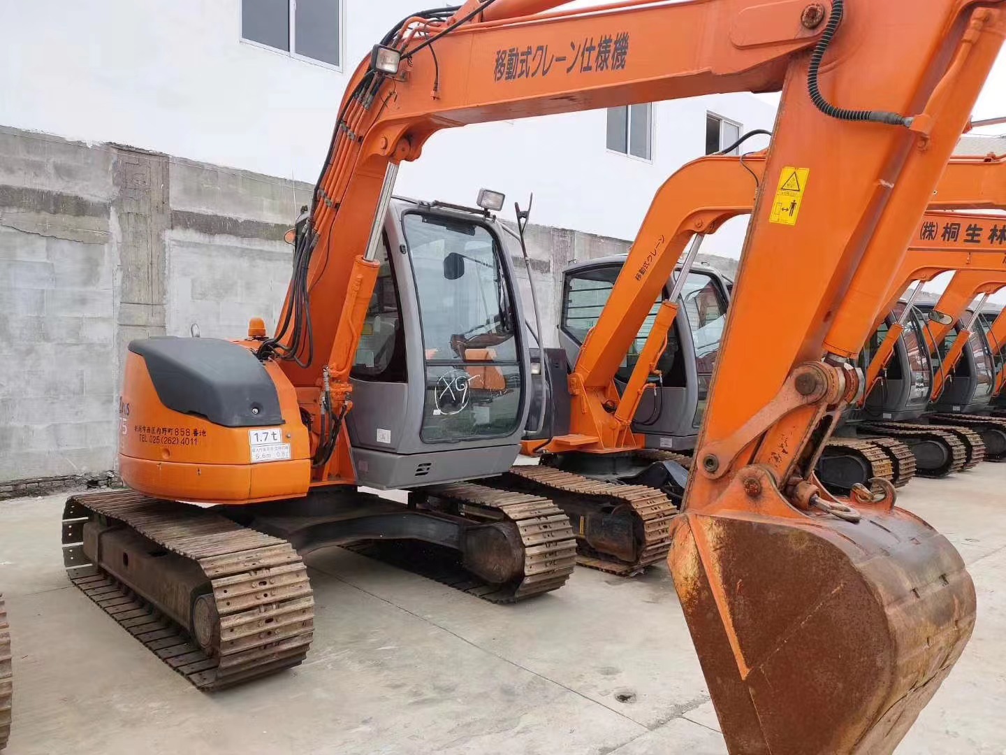 二手日本日立75u钩机 日立小型75挖机 外贸出口