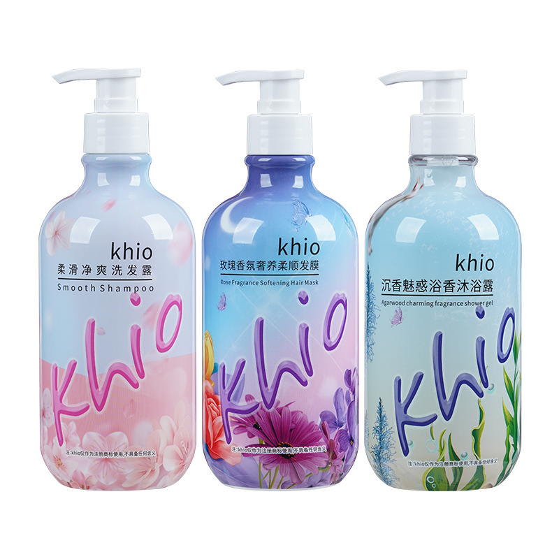 Fantasy Fragrance Shampoo Shower Gel Hair Conditioner 3-Piece Set Combination Family Pack Soft Clean Cool Shampoo Authentic