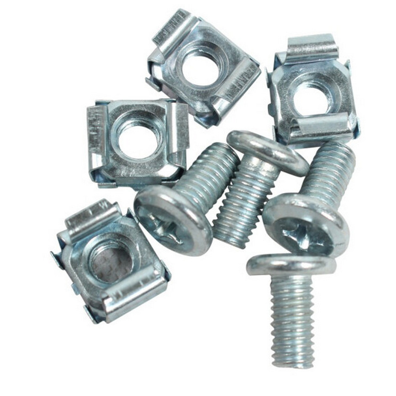 Cabinet Special Screw M6 Cabinet Buckle Screw Screw Stainless Steel Screw Nut Outer Hexagon Nut