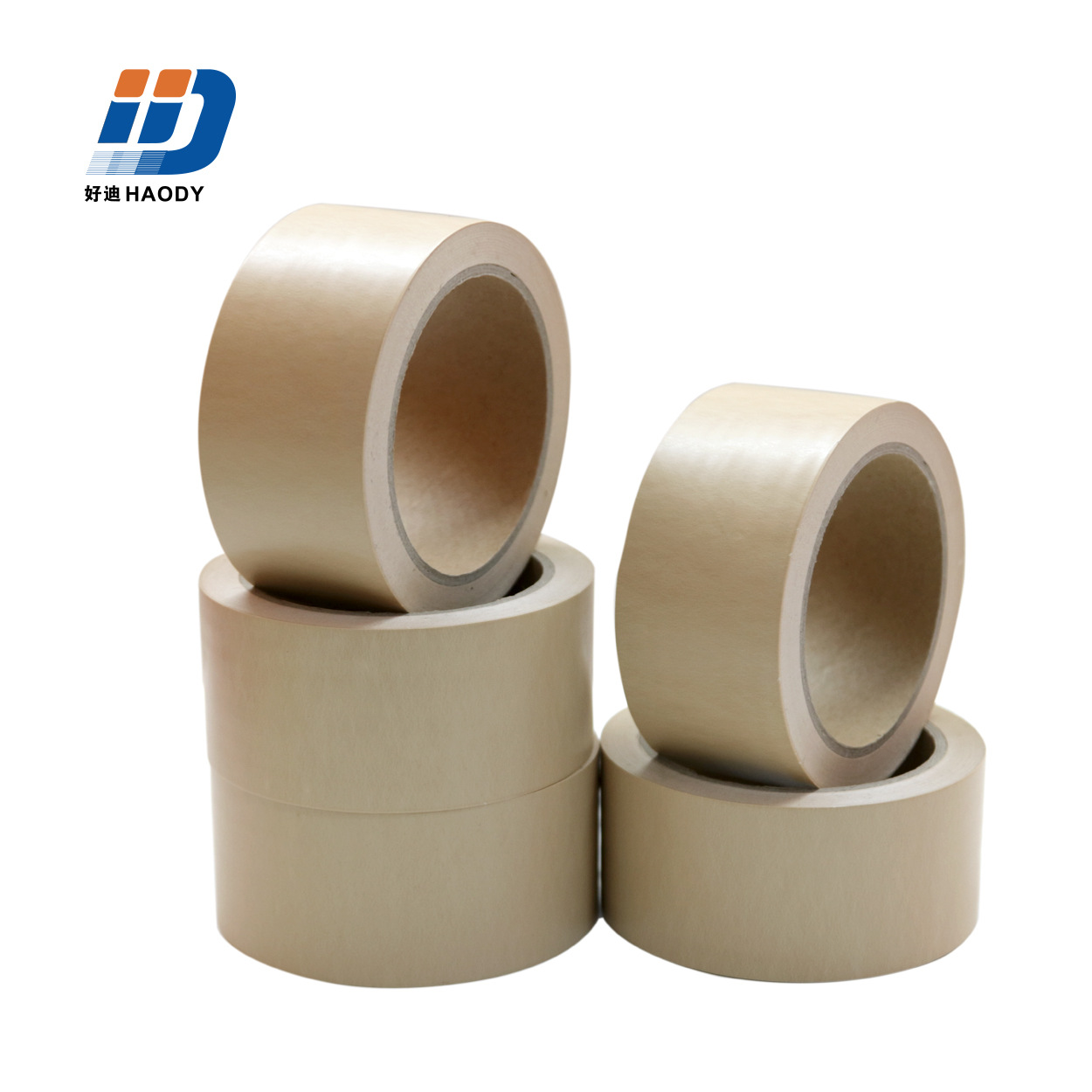 好迪生物可降解胶带物流快递打包封箱胶防静电低燥音高粘胶纸定制