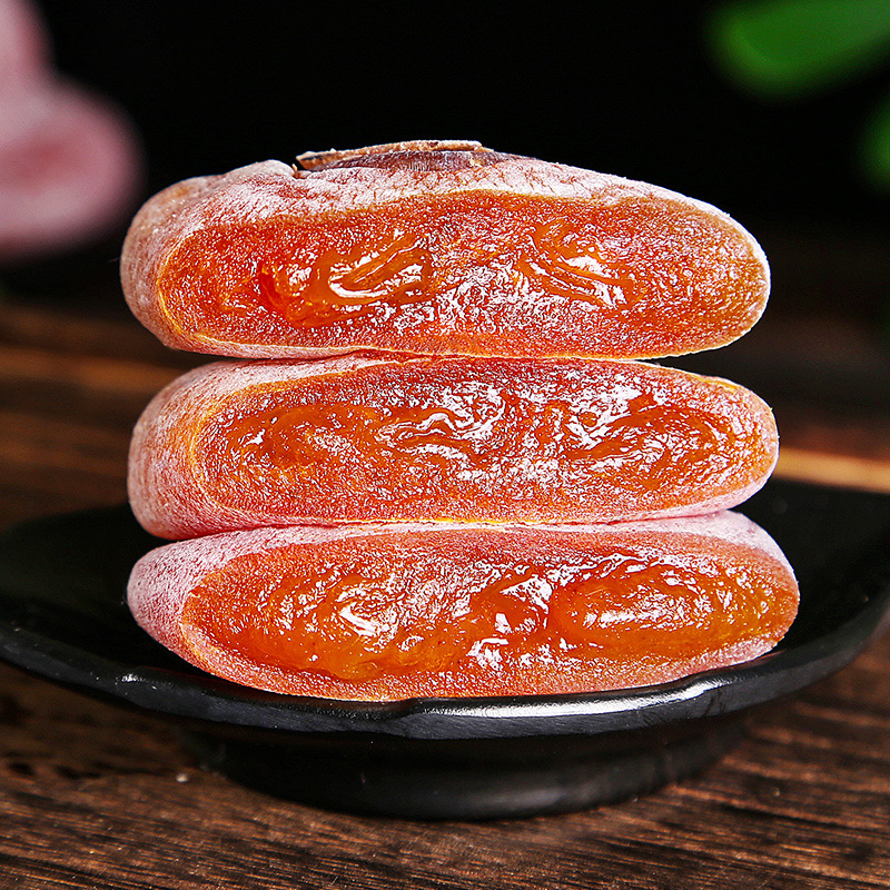 广西桂林霜降柿饼5斤新鲜流心香糯农家自制圆柿子饼特产即食批发