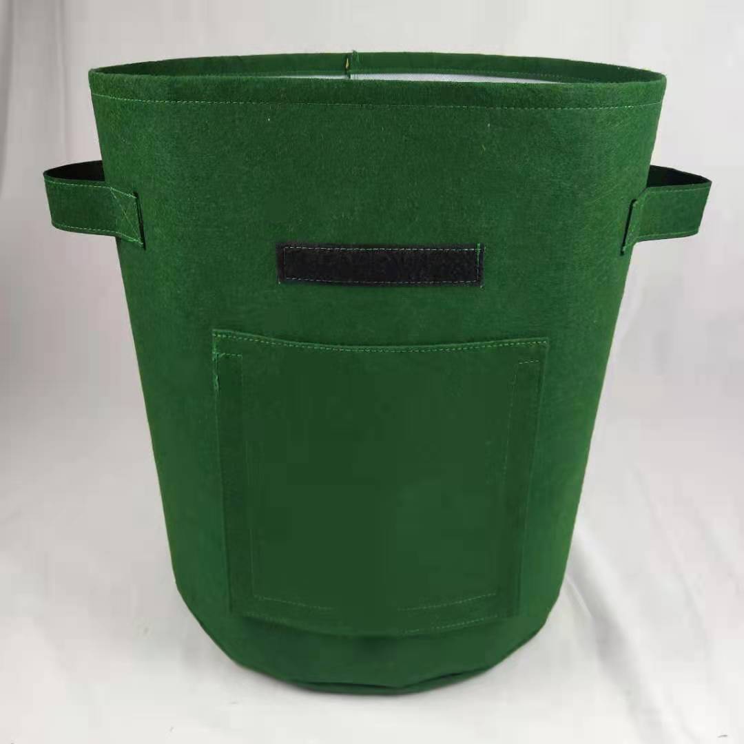 现货毛毡种植袋 无纺布毛毡种植桶马铃薯草莓种植可视植物生长袋