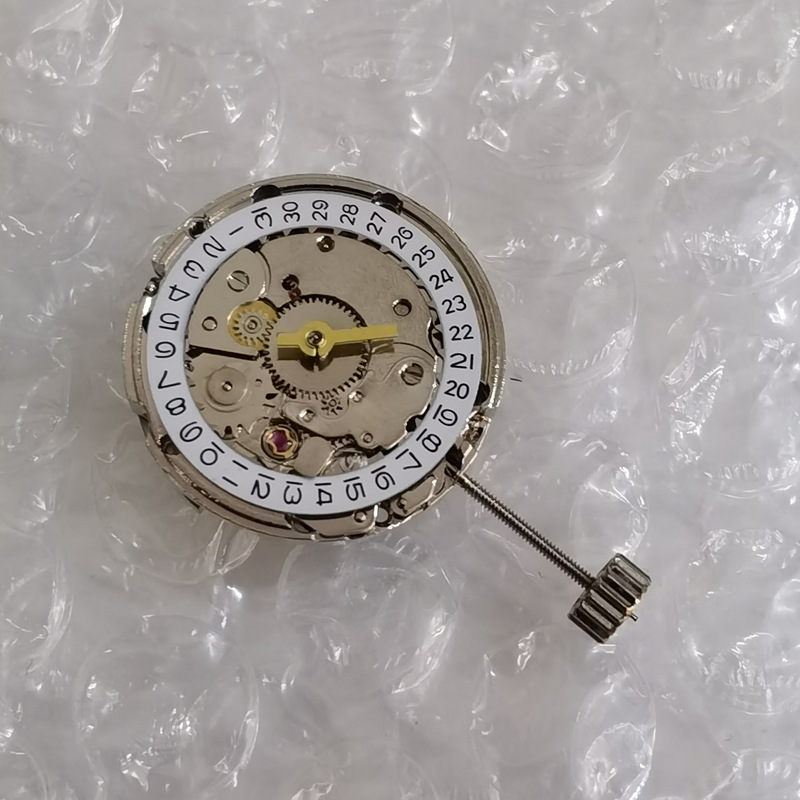 天津海鸥机芯st6女装机芯 3针三针单历女款机械表心 手表配件