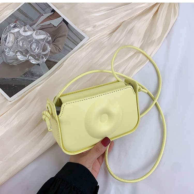 Cross-Border Women's Bag 2023 Spring and Summer New Candy Color Mini Square Bag Internet Celebrity Fairy Crossbody Bag Accessories Lipstick Pack