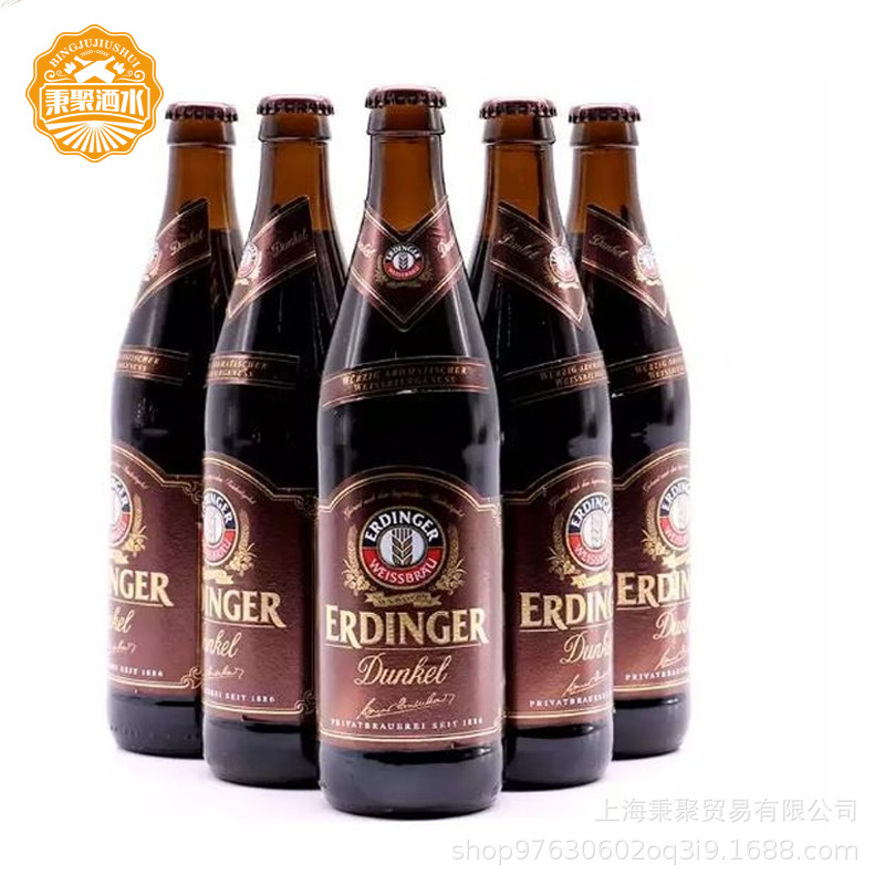 德国艾丁格小麦黑啤酒erdinger 500ml*12瓶-阿里巴巴