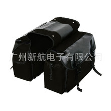跨境热线 适用于摩托车袋帆布后座行李袋  自行车后驮包载物包