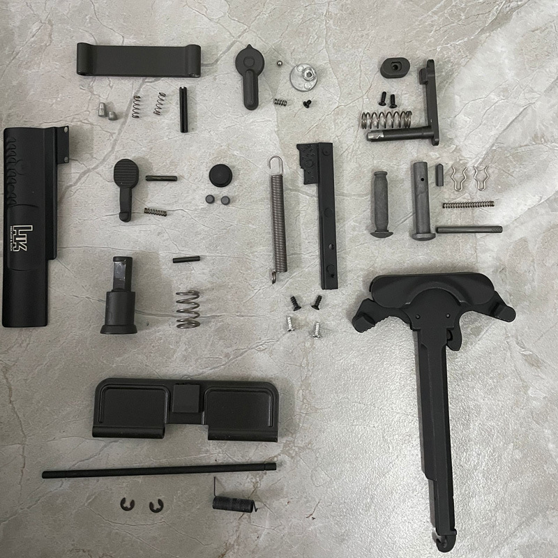 激趣hk416原厂金属尼龙配件软弹枪拉机柄抛壳窗快慢机网撸蛋堂ldt