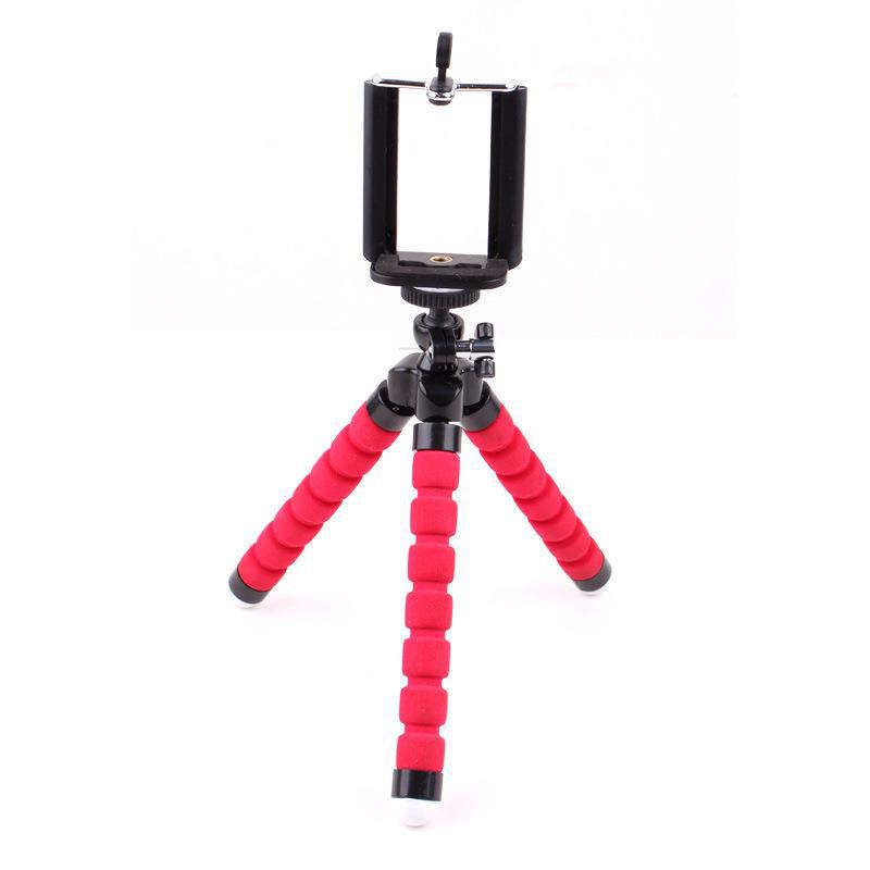 Sponge Octopus Tripod Universal Lazy Phone Holder Portable Camera Tripod plus Phone Holder