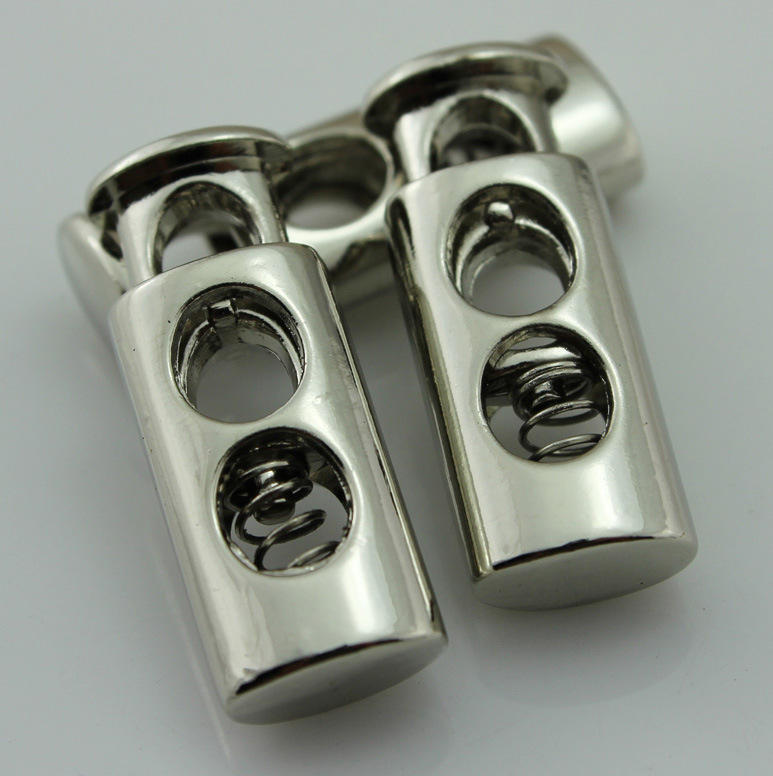 金属弹簧扣卡扣吊钟止绳扣抽绳松紧调节拉绳衣服配件猪鼻扣帽子扣